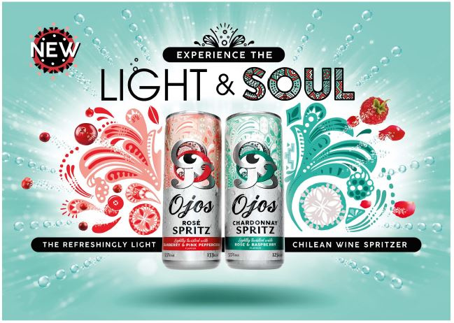 Concha y Toro launches O'jos - a new wine spritzer brand