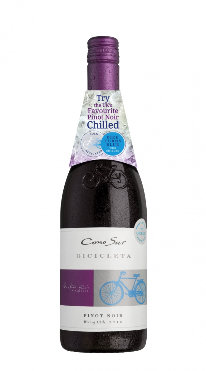 Chilled Pinot Noir: Cono Sur targets Summer red wine sales with heat-changing label