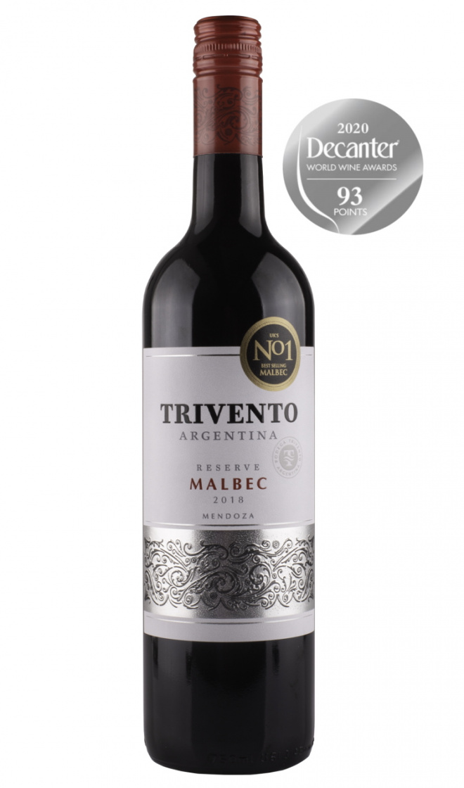 Trivento Reserve Malbec given stunning score at Decanter Wine Awards