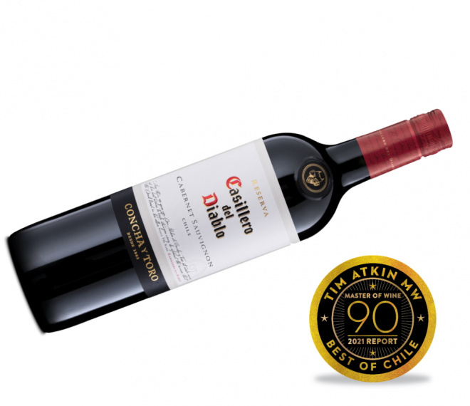 Casillero del Diablo Reserva Cabernet Sauvignon 'Value Red Wine of the Year' - Tim Atkin MW Chile Report