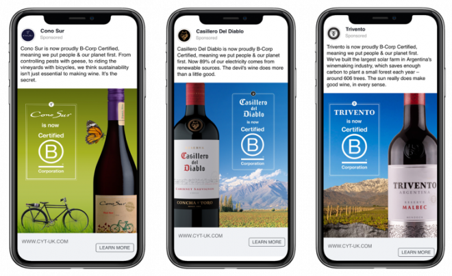 Concha y Toro joins the celebrations for B Corp month with new campaign