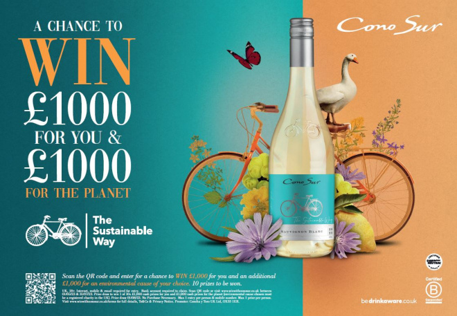 Cono Sur launches major on-pack campaign promoting sustainability